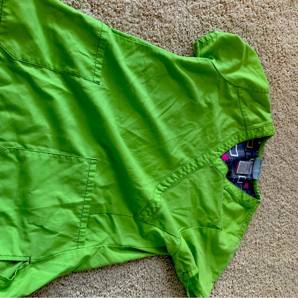 SB Scrubs XSmall Green Top